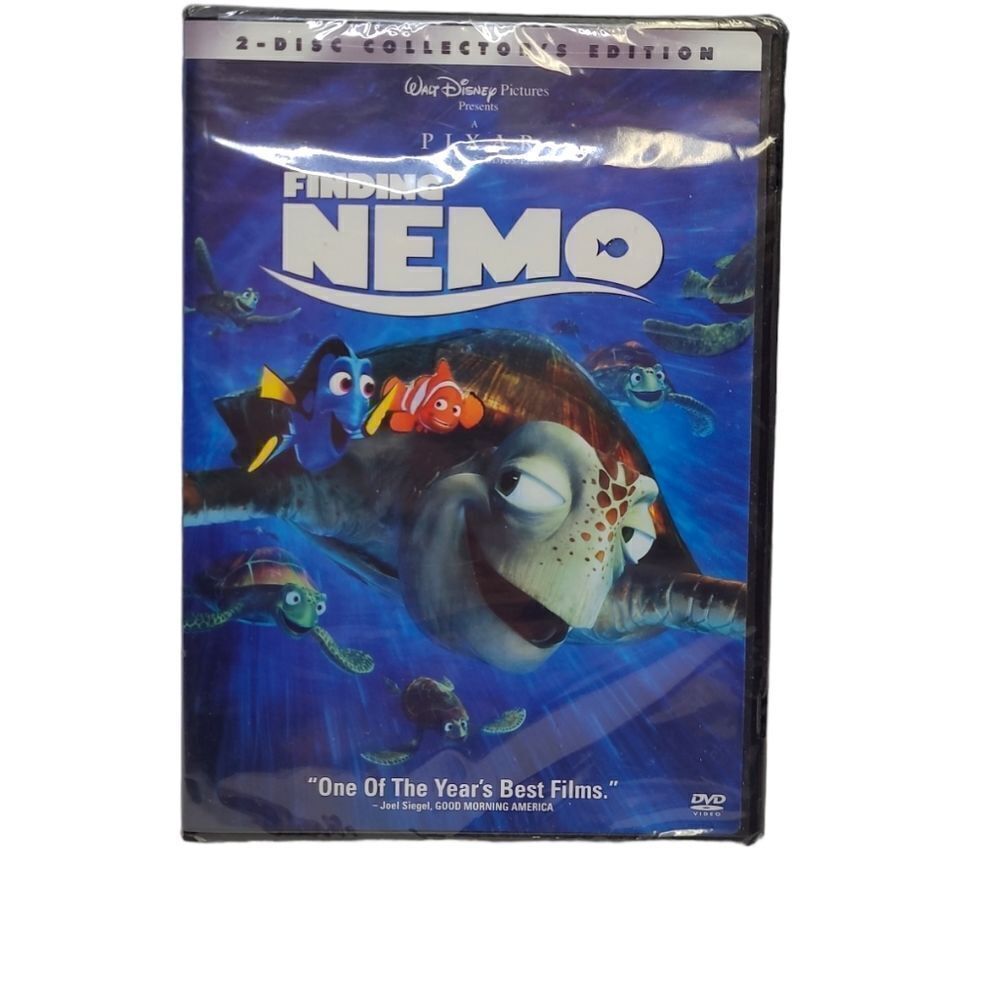 NEW Disney Pixar Finding Nemo sealed DVD movie 2 disc set‎ collectors edition